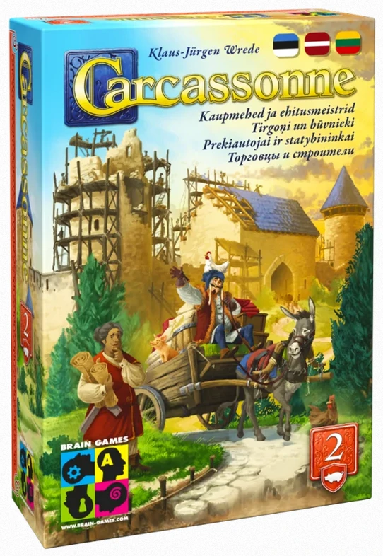Hans Im Gluck Carcassonne exp 2: Traders & Builders (2025) | LT, LV, EE