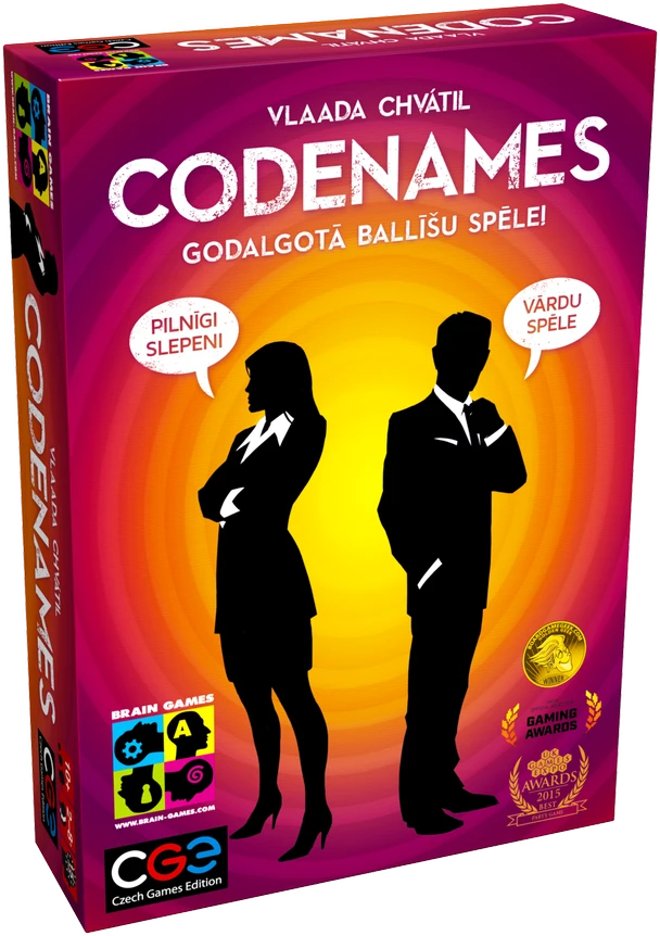 „Brain Games“ kodiniai pavadinimai | LV