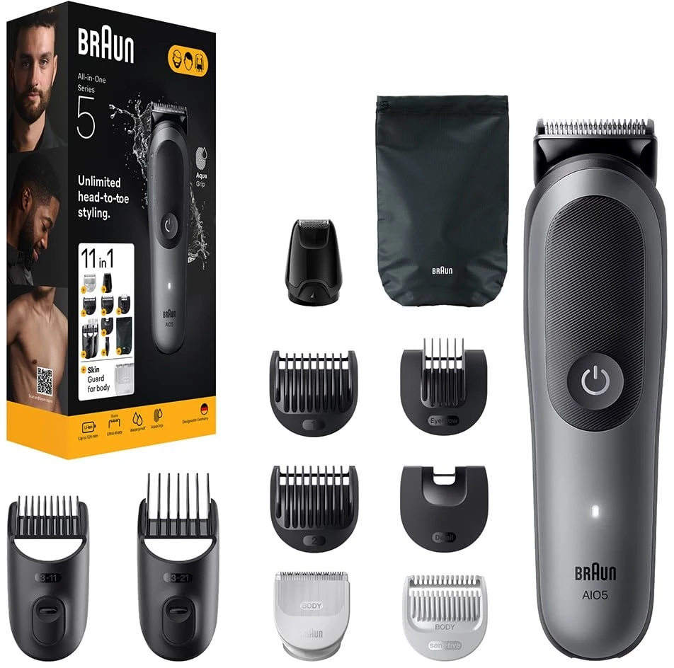 AIO5560 Braun Kirpimo Rinkinys Viskas Viename 11in1