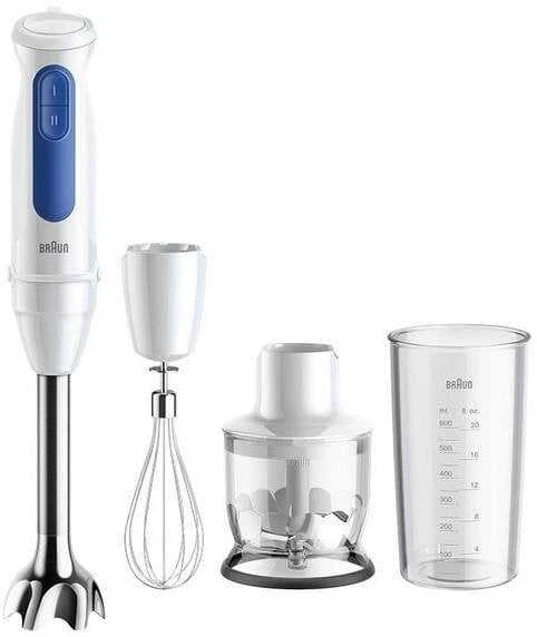 Plakiklis Maišytuvas Braun Braun MultiQuick 3 MQ30202M Maišytuvas immersyjny 900 W Baltas