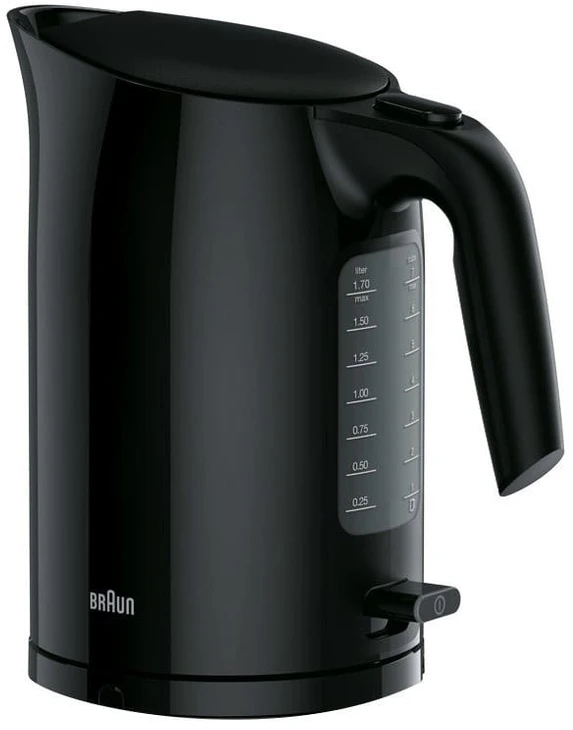 Braun PurEase WK 3100 BK elektrinis virdulys 1,7 L Juoda 2200 W