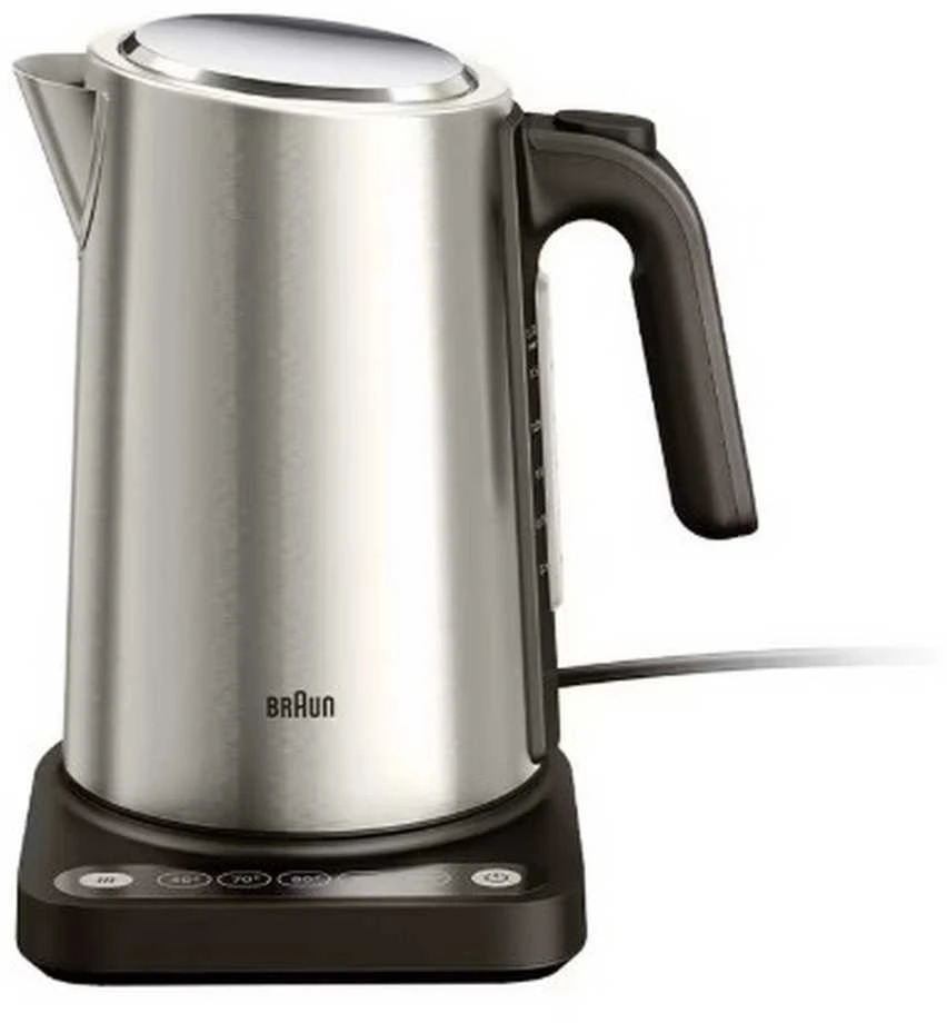 Elektrinis virdulys Braun Identity WK5205BK, 1.7 l, sidabro