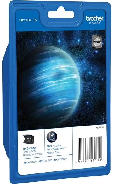 Brother LC1280XLBK | Ink Cartridge | Juodas