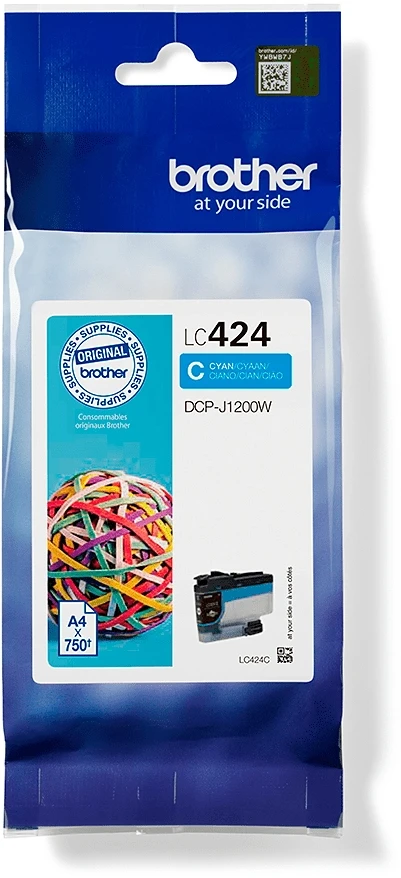 Brother (LC424C) žalsvai mėlyna