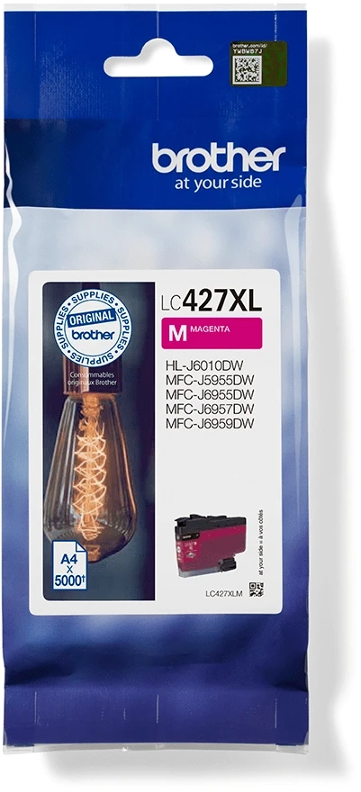 BROTHER LC427XLM MAGENTA, 5,000 PAGES