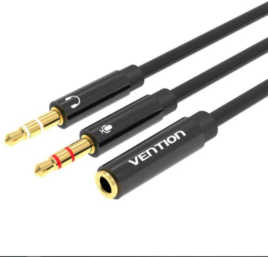 Vention garso adapteris su 3.5 mm kištukais