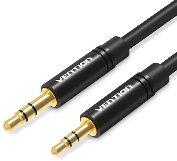 Vention audio kabelis mini AUX 3.5mm - 2.5mm AUX 2m - Juodas