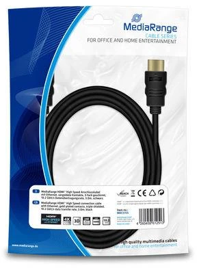 CABLE HDMI-HDMI 3M/MRCS155 MEDIARANGE