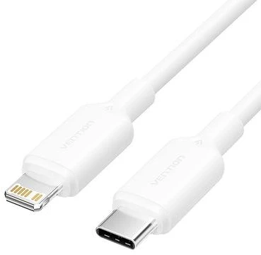 „Vention“ USB-C į „Lightning“ laidas 3A 480Mbps 1m Baltas