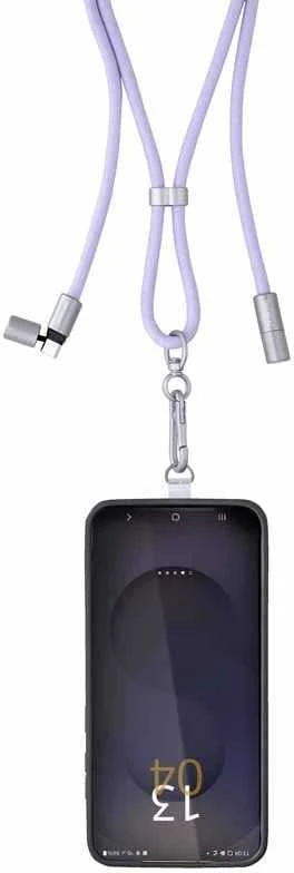 USB-C–USB-C LAIDAS 1,65 M / VIRSUTĖLIS VIOLETINIS 7991003 INTENSO