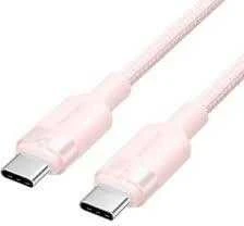 Kabelis USB Vention USB-C - USB-C 2 m Rožinė (S9915443)