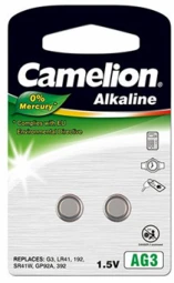 Camelion AG3 LR41 elementai pakuotėje
