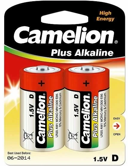 Camelion LR20-BP2 Single-use battery D Alkaline