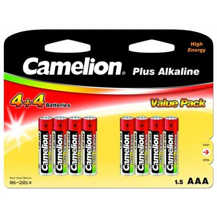 Camelion Baterijos LR03 8(4+4) AAA