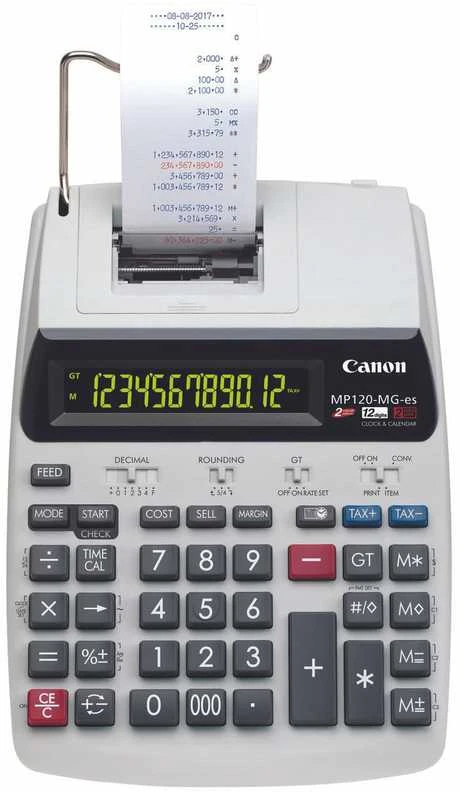 Canon MP120-MG-es II skaičiuotuvas Desktopas Spausdintuvo skaičiuotuvas Balta