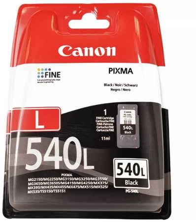 Canon PG-540L (5224B010) kasetė rašaliniams spausdintuvams, Juoda (300 psl), 11ml