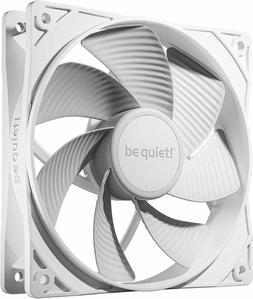 „Be Quiet! Pure Wings“ 3 ventiliatoriai, PWM, atbulinės eigos, 120 mm, balti, 3 vnt. pakuotėje