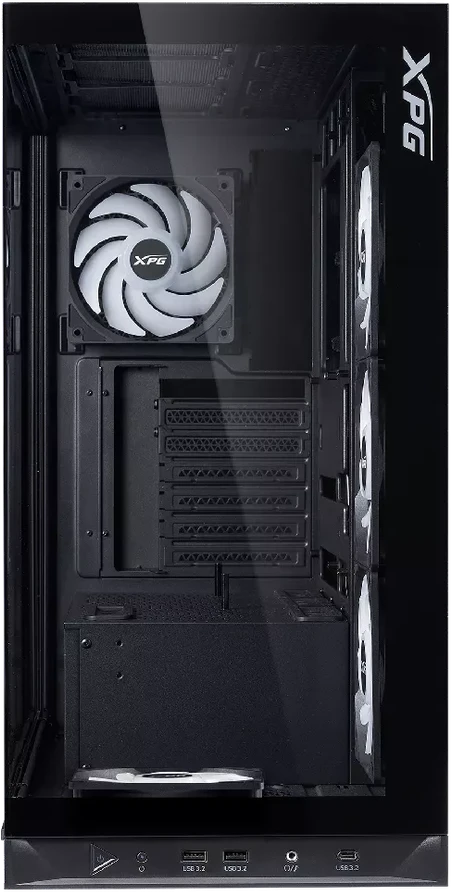 XPG (ADATA) XPG INVADER X BTF MID-TOWER-CASE Juodas