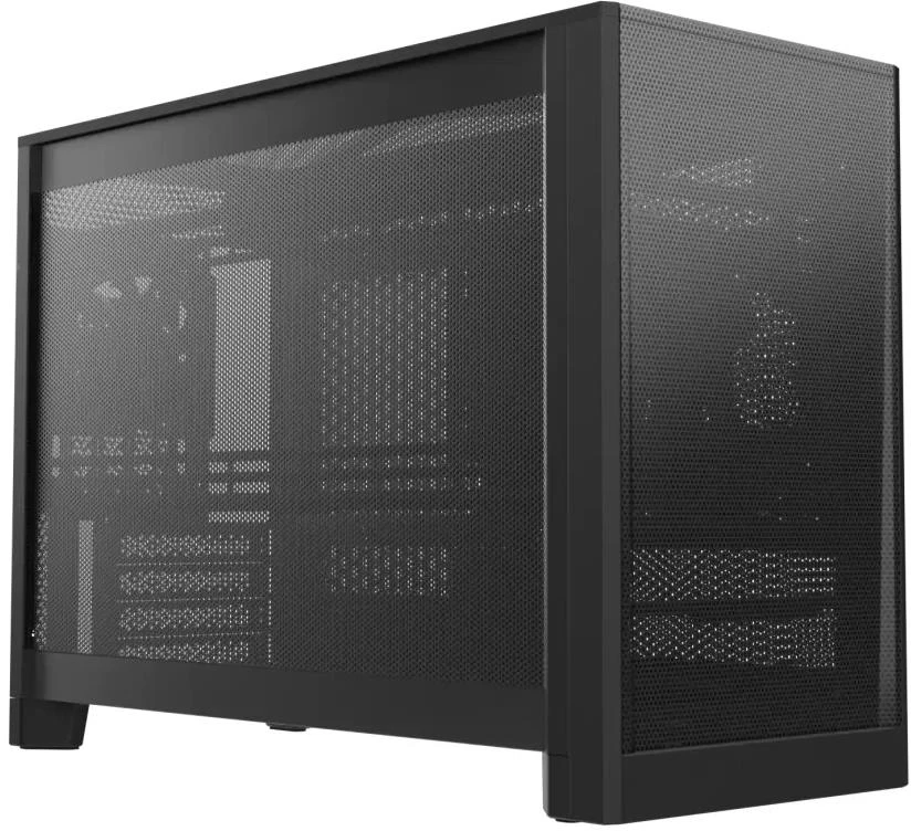 Case MONTECH micro ATX/Mini-ITX Juodas Mini Tower PC Ten TEN(B)
