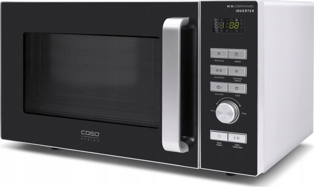 Mikrobangų krosnelė Caso | Ceramic Inverter Microwave | MI 30 | Free standing | 30 L | 1000 W | Grilis | Juodas