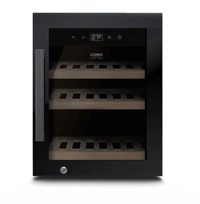 Caso Wine Cooler WineExclusive 12 Energy efficiency class G Bottles capacity 12 Cooling type Compressor technology Juodas