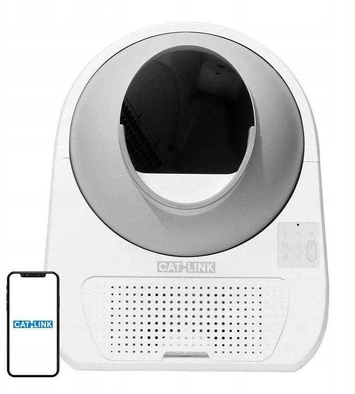 „Catlink“ išmanioji savaime išsivalanti kraiko dėžutė su dirbtinio intelekto kamera katėms „Scooper Pro Ultra“