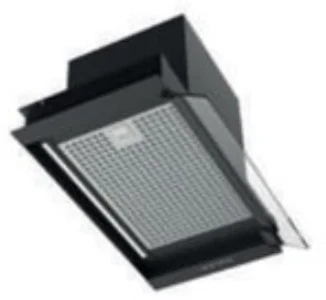 CATA CORONA BK 60 /C | Gartraukis | Integruojamas | Energijos efektyvumo klasė A | Plotis 60 cm | Elektroninis | 850 m³/h | LED | Juodas