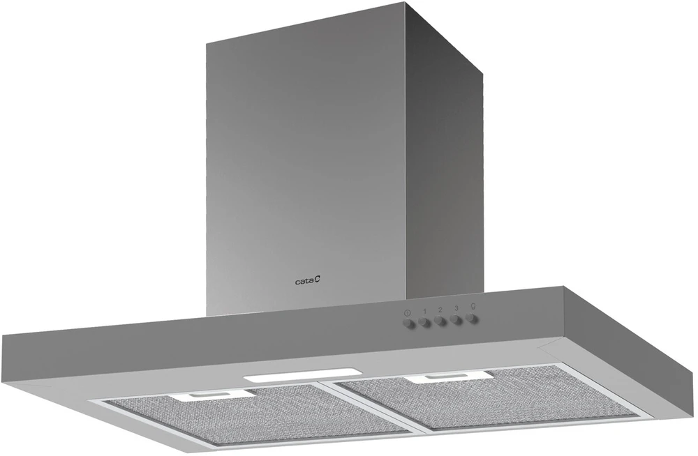 Gartraukis CATA ST-6010 X | Hood | Chimney Wall mounted | Energy efficiency class B | Plotis 60 cm | Mechanical control | 301 m³/h | LED | Nerūdijantis plienas