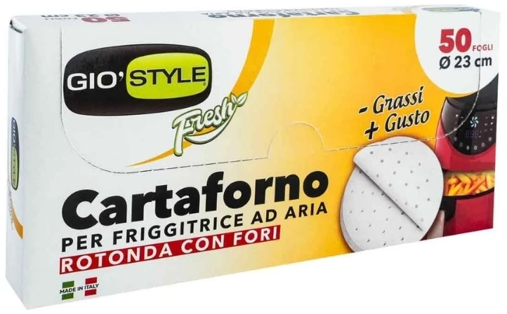 Extralink 50 dalių „Style“ Ø23 cm, skirtos 4,5 l oro keptuvei