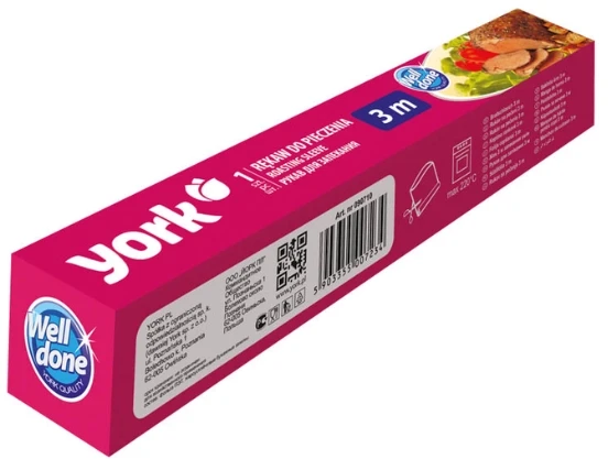 York Rękaw do pieczenia rulonėlyje York 3 m universalus