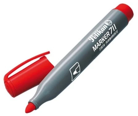 Pelikan Marker Permanentny Pelikan 711 Raudona