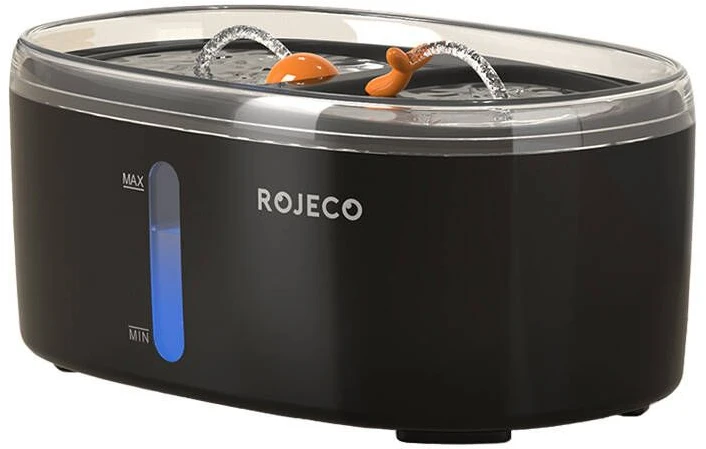 Vandens fontanas augintiniams Rojeco 2.5L (juodas)
