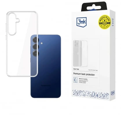 Dėklas 3MK skaidrus Dėklas Samsung Galaxy S25 FE