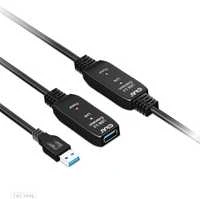 Goobay CLUB 3D CAC-1406 USB 3.2 Gen1 aktyvaus kartotuvo kabelis 15m M/F 28AWG