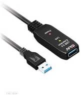 USB kabelis Club 3D USB-A - USB-A 5 m juoda (CAC- 1404)