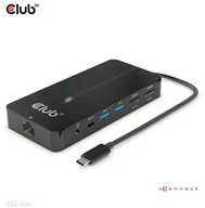 Club 3D CSV-1595 USB GEN1 TYPE-C 7-IN-1 HUB SU 2XHDMI, 2USB GEN1 TYPE-A, 1 RJ45, 1X3.5MM GARSO, 1XUSB GEN1 TYPE-C 100W MOTERIS