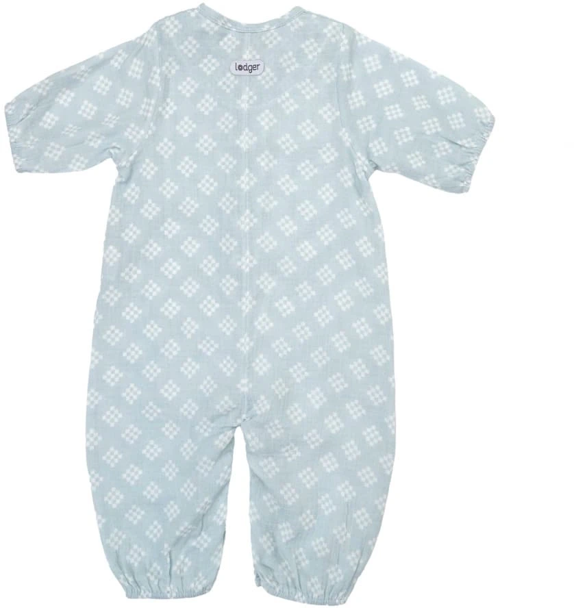 Cocoon (V) Izpārdošanas cena! Lodger Jumper Tribe Muslin mazuļu rāpulis bez pēdiņām Ice Flow 74 cm JP 105_74