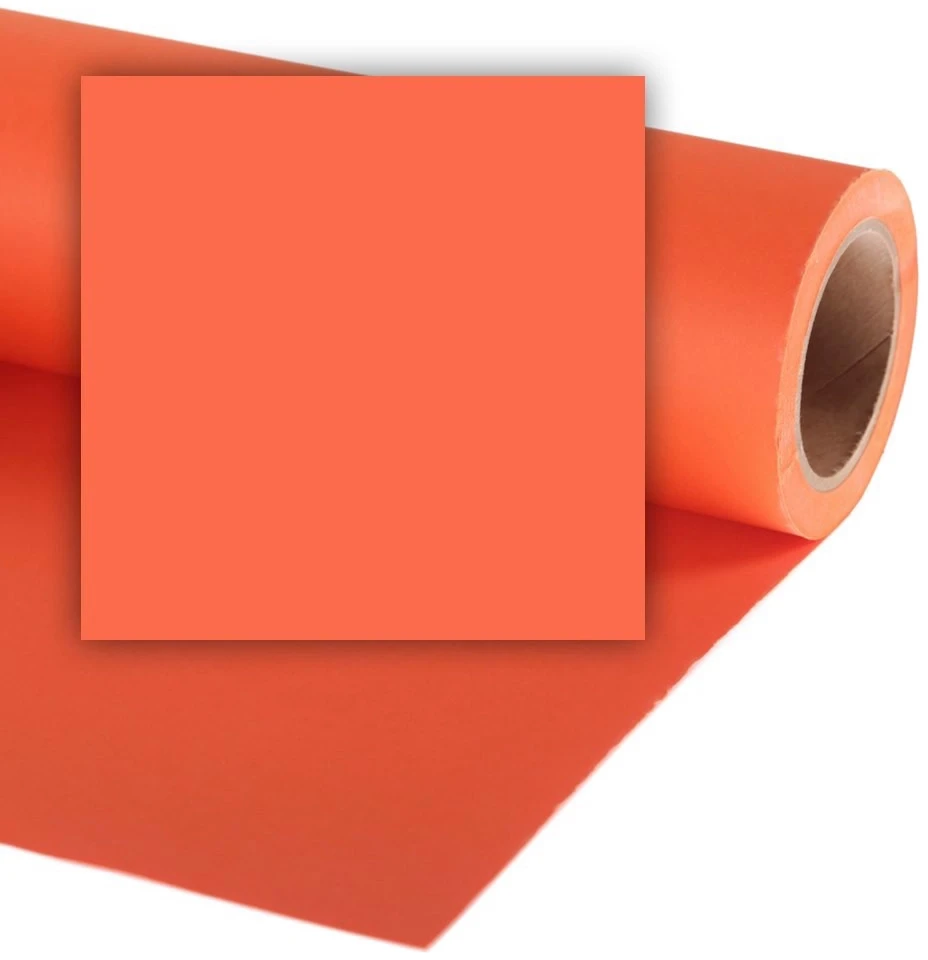 Backdrop - Colorama MANDARINAS 2.7x11m Kartonas