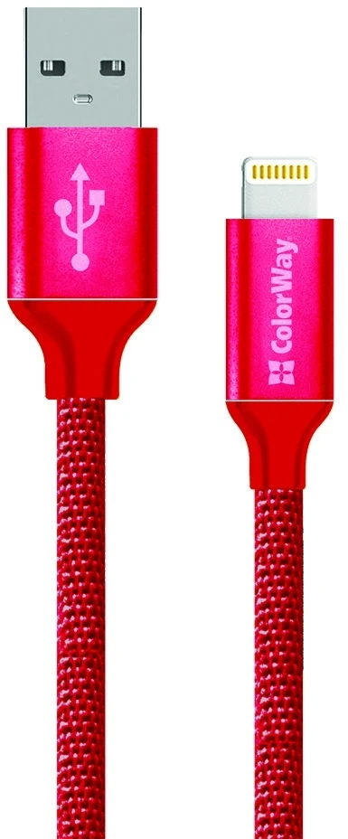ColorWay | Duomenų kabelis | Apple Lightning | 2,1 A