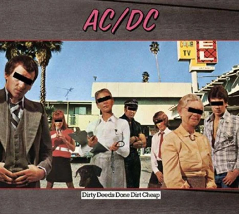 Columbia AC/DC - Dirty Deeds Done Dirt Cheap (vinilinė plokštelė, LP)