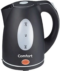 Virdulys Comfort 1,5 l juoda su LED apšvietimu 2000 W DG2000-1026BK