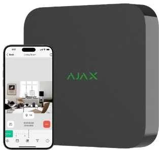 Continental Ajax NVR HAC 134499.122.BL1 (juodas, 8 kanalų, HDMI, 2xUSB, H.265, HDD iki 16TB)