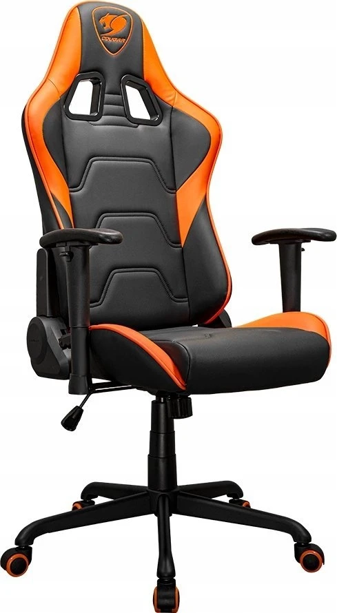 Žaidimų kėdė COUGAR ARMOR ELITE EVA, Oranžinės spalvos