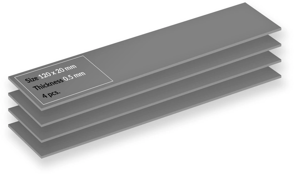 Arctic ARCTIC terminis kilimėlis TP-4 120 x 120 mm 0,5 mm neperšlampamas 4 vnt.