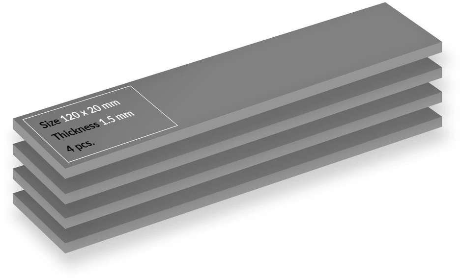 Arctic ARCTIC terminis kilimėlis TP-4 120 x 120 mm 1,5 mm neperšlampamas 4 vnt.