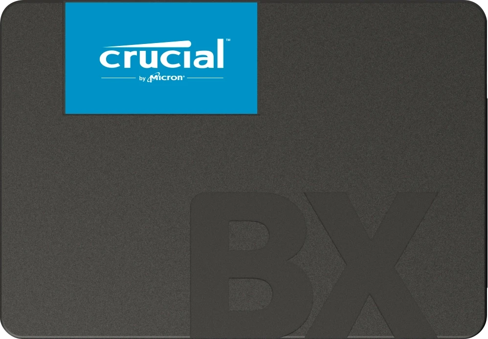 Crucial | BX500 | 1000 GB | SSD sąsaja SATA | Skaitymo greitis 540 MB/s | Rašymo greitis 500 MB/s