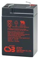 Csb Baterija CSB Baterija Baterija 6V 4.5Ah F1 Pb | GP645