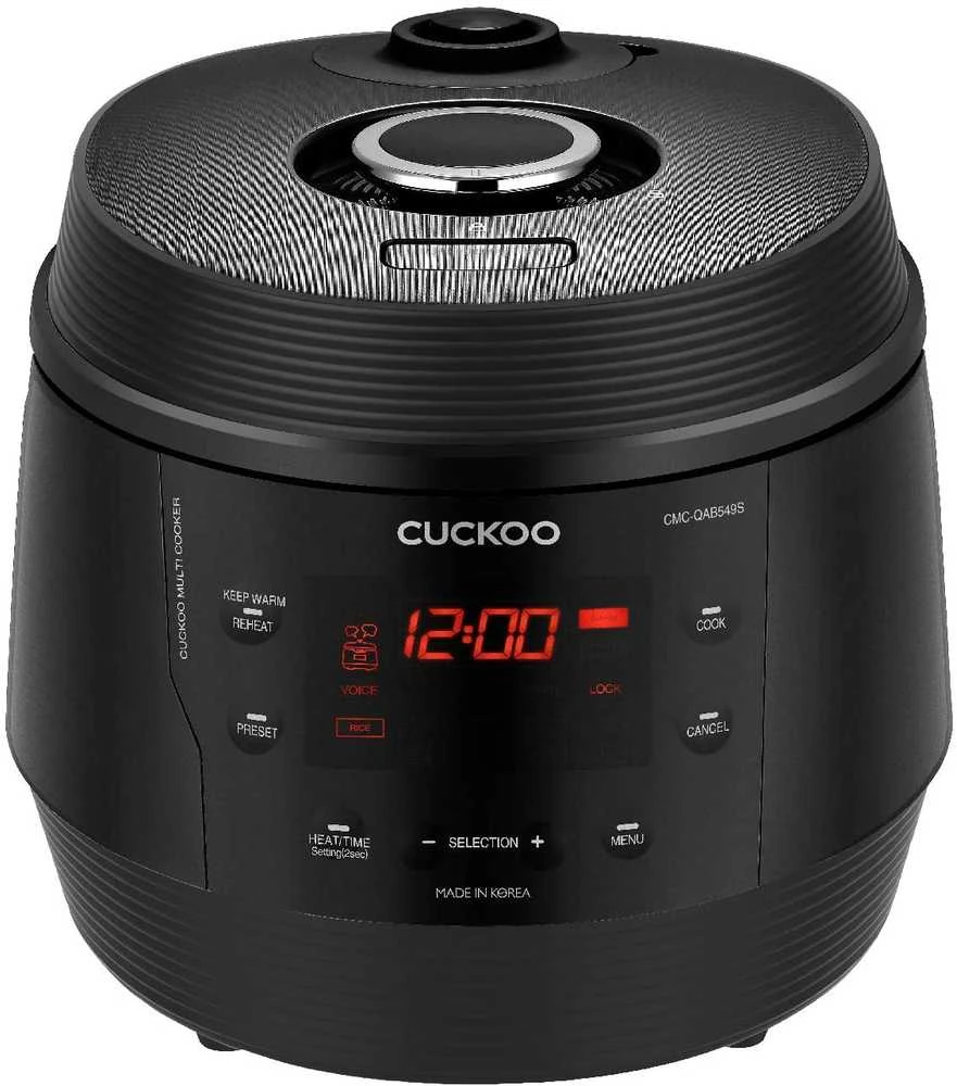 „Cuckoo Electronics“ daugiafunkcis puodas - „Cuckoo“ daugiafunkcis puodas CMC-QAB549S 5L 1100W Juodas