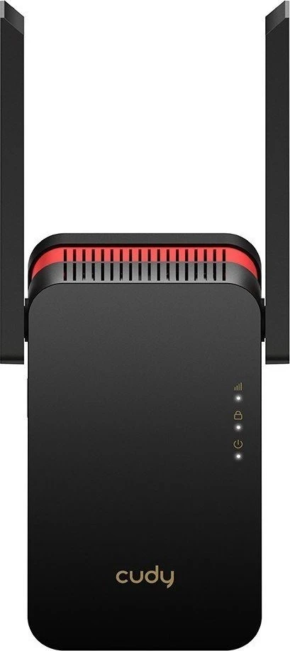 Wi-Fi Stiprintuvas - Cudy RE3000 2400-5000 MHz 574/2402 Mbit/s Raudonas/Juodas