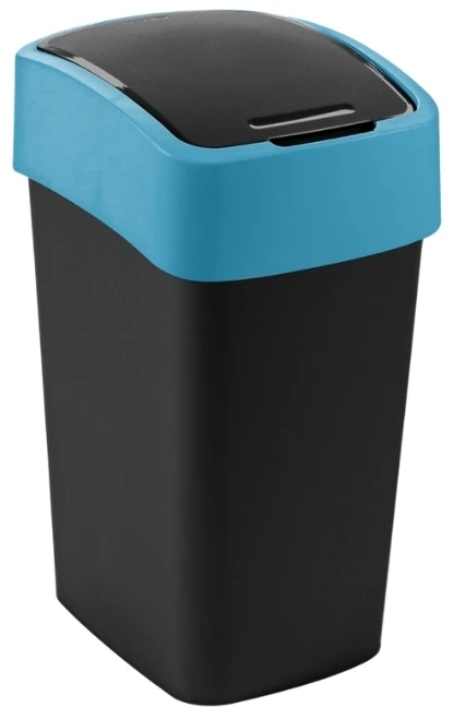 Keter CURVER ŠIUKŠLIADĖŽĖ „FLIP BIN” 25L /JUODA/ MĖLYNA